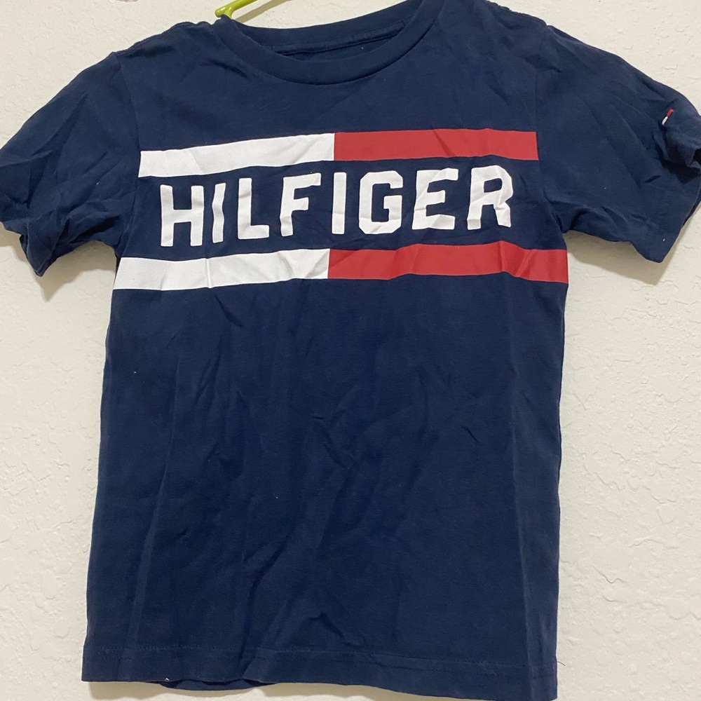 Tommy Hilfiger Kids Blue Logo Tee